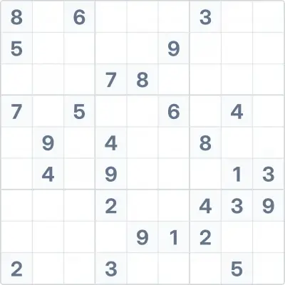Sudoku expert difficulty №88