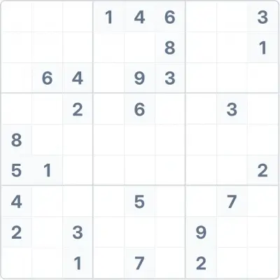 Судоку экспертной сложности №81