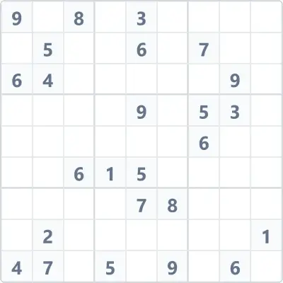 Sudoku Experten-Schwierigkeitsgrad Nr. 113