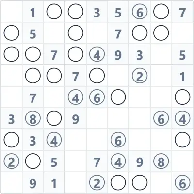 Odd-Even sudoku №3