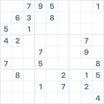 Судоку експертної складності №103
