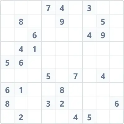 Sudoku expert difficulty №106
