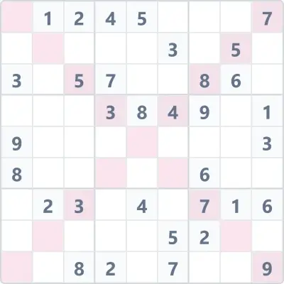 Ddiagonal sudoku №1