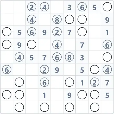 Odd-Even sudoku №1