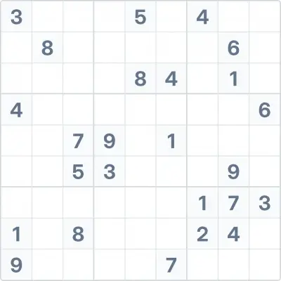 Sudoku expert difficulty №104