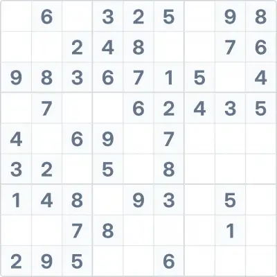 Судоку легкої складності №88