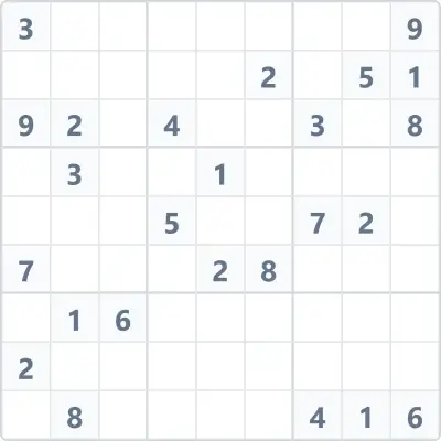 Sudoku expert difficulty №109