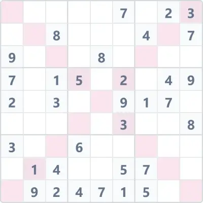 Диагональное судоку №8