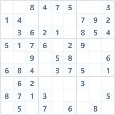 Sudoku easy difficulty №92