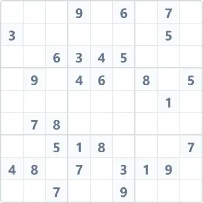 Sudoku high difficulty №110