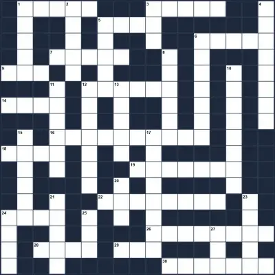 Elementary school crossword