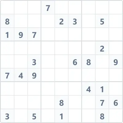 Судоку экспертной сложности №112