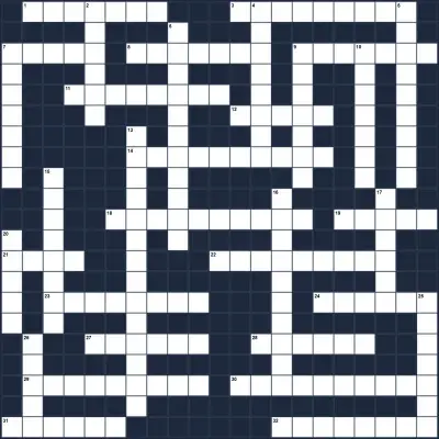 Middle school crossword
