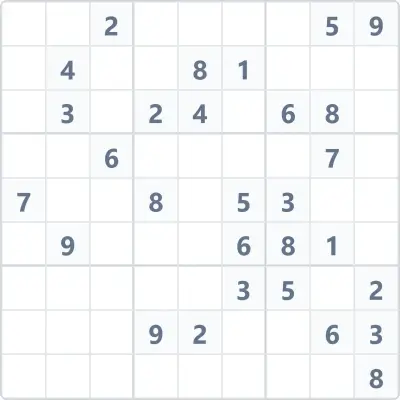Судоку високої складності №121