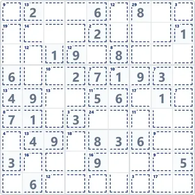Killer sudoku №16