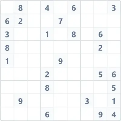 Sudoku expert difficulty №118