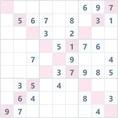 Diagonal-Sudoku Nr. 13