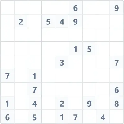 Sudoku expert difficulty №119