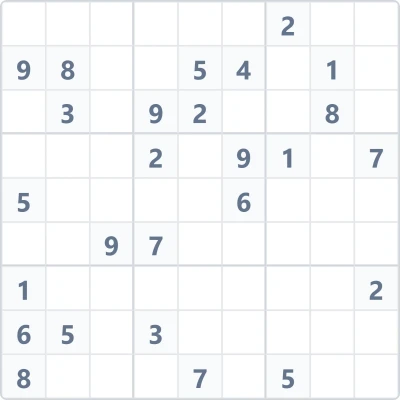 Sudoku expert difficulty №122