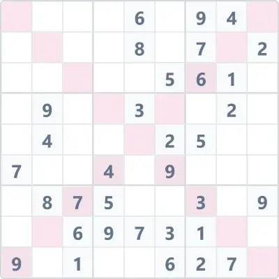 Ddiagonal sudoku №14