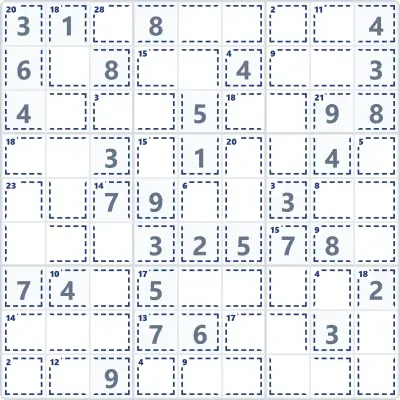Killer sudoku №14