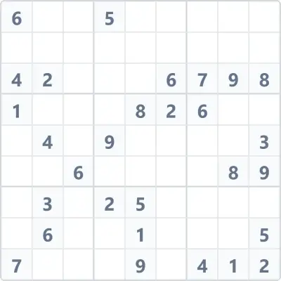 Sudoku high difficulty №118