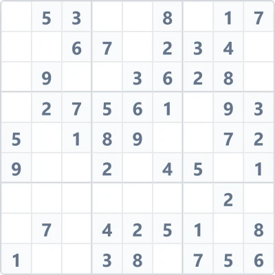 Sudoku easy difficulty №106