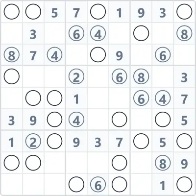 Odd-Even sudoku №13