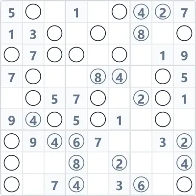 Odd-Even sudoku №14