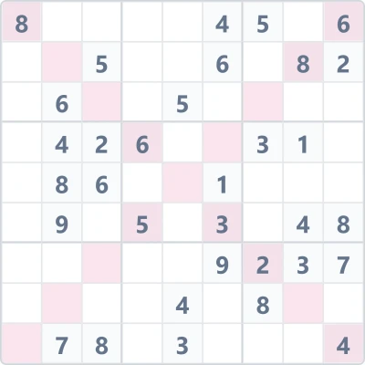 Ddiagonal sudoku №17