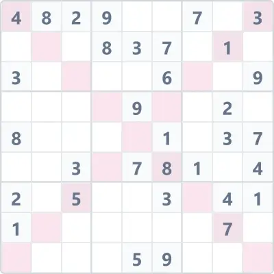 Ddiagonal sudoku №15