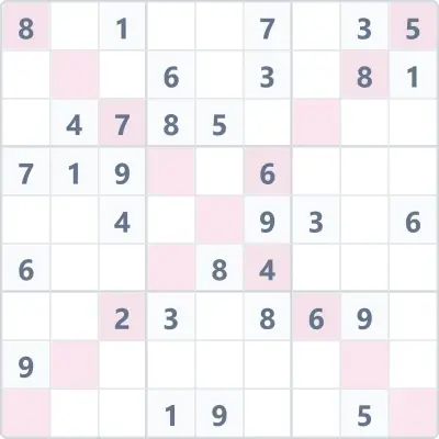 Диагональное судоку №24