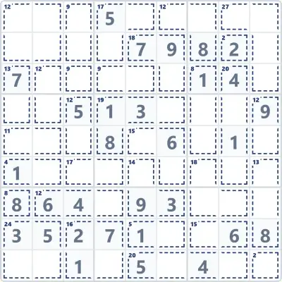 Killer-Sudoku Nr. 21