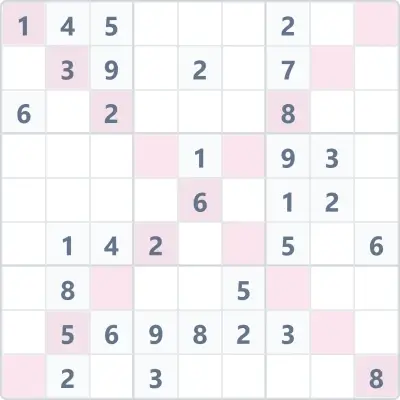 Диагональное судоку №22
