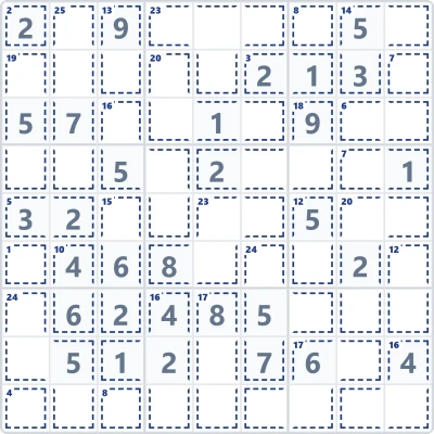 Killer sudoku №19
